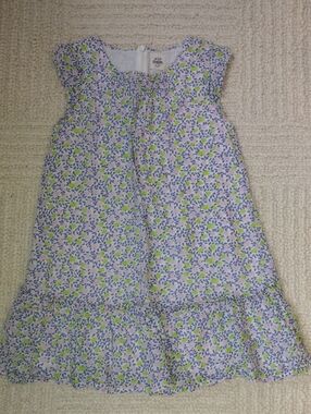 Boden Lavender And Green Girls' Summer Dress